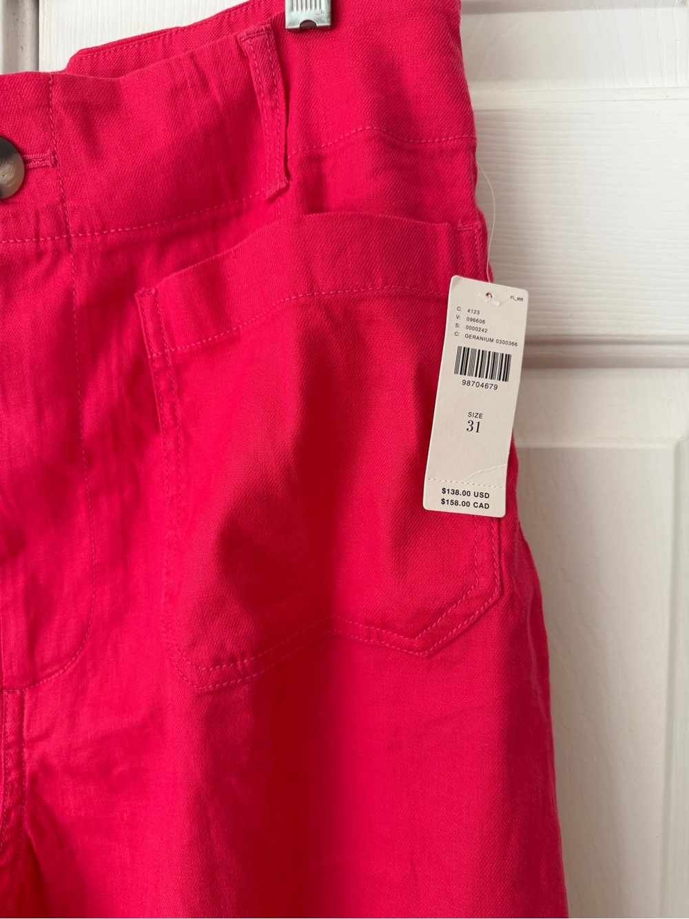 Anthropologie Maeve The Colette Wide-Leg Cropped Linen Pants - Picture 14 of 15